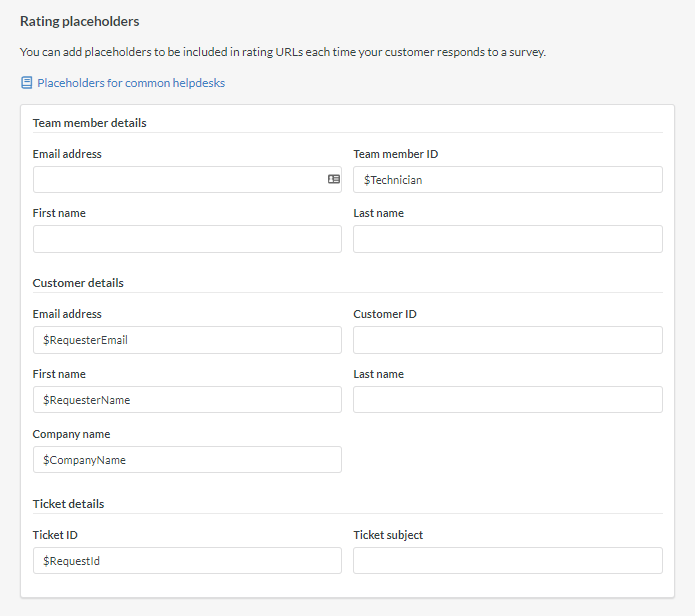 manage engine Customer surveys