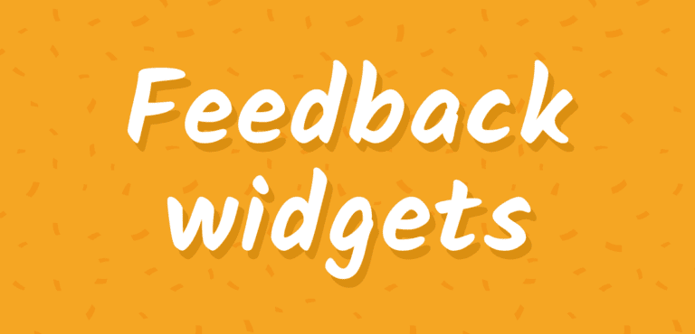 simplesat feedback widgets