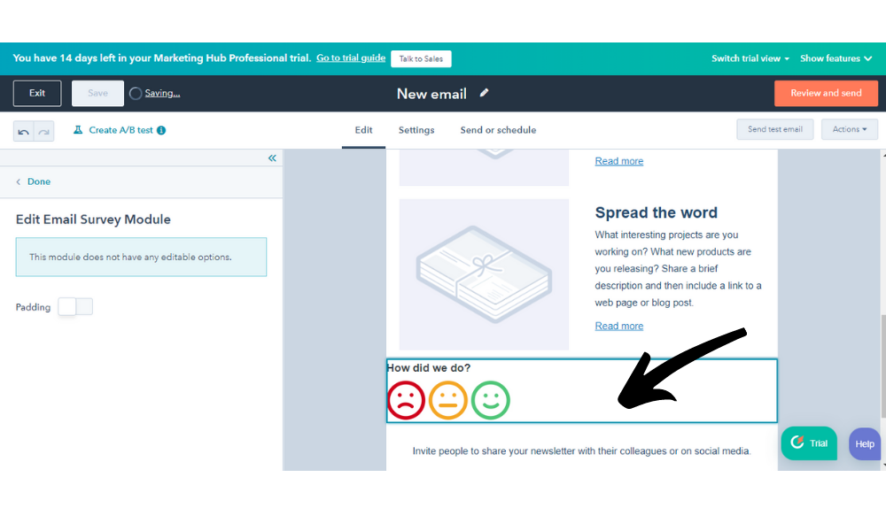 Hubspot Customer surveys