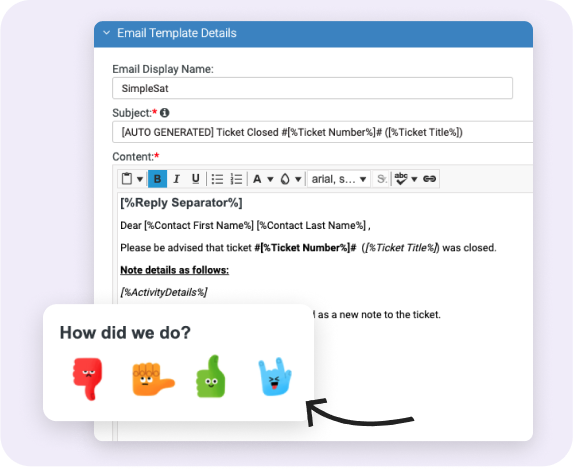 Kaseya BMS Customer surveys