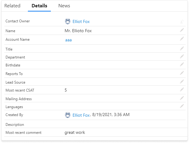 Salesforce Customer surveys