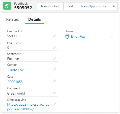 Salesforce Customer surveys