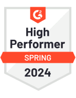 G2 badge high performer