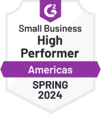 G2 badge high performer small business americas