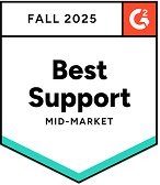 G2 badge best support