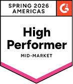 G2 badge americas high performer
