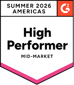 G2 badge americas high performer