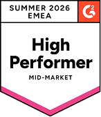 G2 badge uk high performer